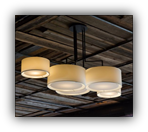 iluminacion decorativa lampara colgada